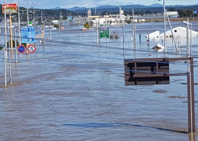 那珂川氾濫で水戸が甚大な被害に！報道されない事態にツイッターの声