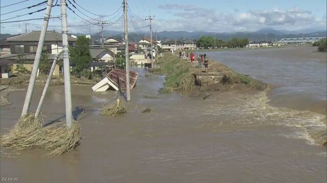 秋山川氾濫で佐野市浸水被害！台風19号相次ぐ水害にツイッターの声